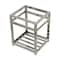 Fauceture VSP2522A6 Kingston Commercial 25" X 22" Steel Console Sink Base, Nickel VSP2522A6 - alternate 1